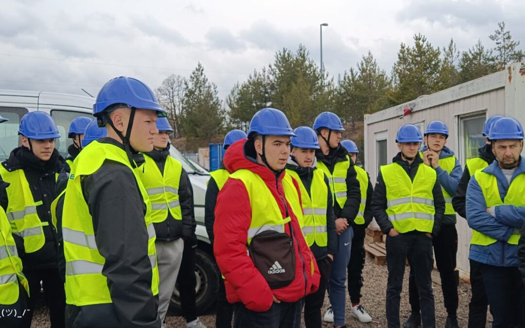 Posjet učenika Srednje strukovne škole VG gradilištu tvrtke Dalekovod d.d. u Općinu Matulji